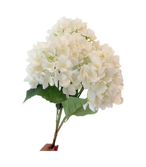 hortensja bukiet hortensji 5 kwiatów 47 cm